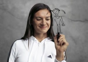 Елена Исинбаева фото, рекорд мира в легкой атлетике