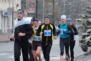 По біговій дистанції