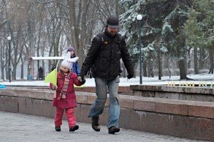 Вболівальники годинного бігу